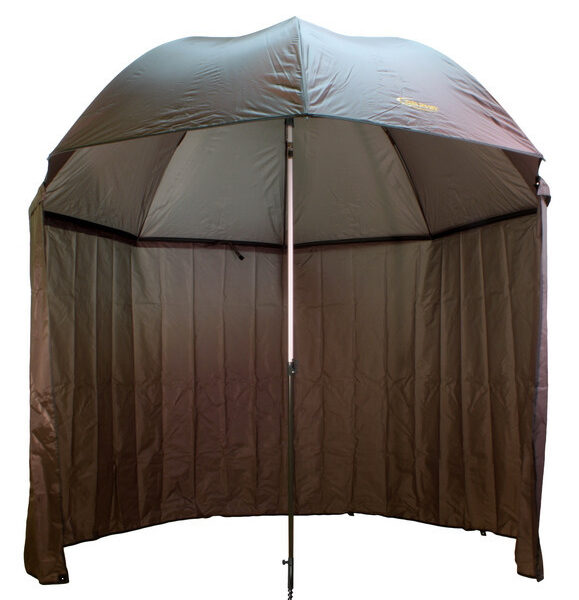 Зонт DELPHIN 250 см GREEN бокова стінка нейлон діаметр 250 см регулювання висоти та кута