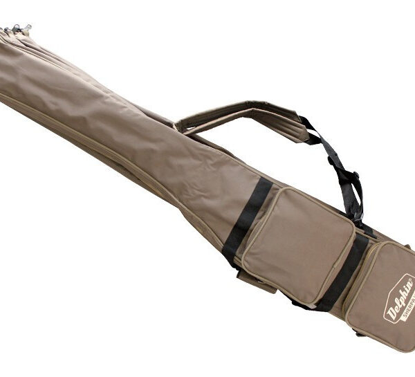 Чохол на три відділення Delphin Sherpa 145 см для 2 вудилищ з котушками кишеня 135 см