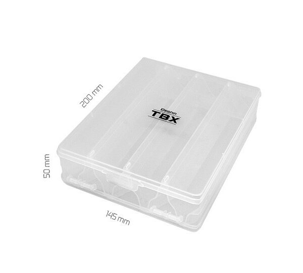 Коробка Delphin TBX Duo 200 7P двостороння для снастей 200 145 50 мм 7 відсіків
