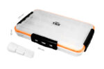 Delphin TBX One 360 4P Clip WP коробка органайзер 360x230x50 мм 19 знімних перегородок