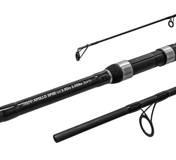 Delphin Apollo Spod 390 см 5 lb 3 секції сподове коропове вудилище 50 мм кільце