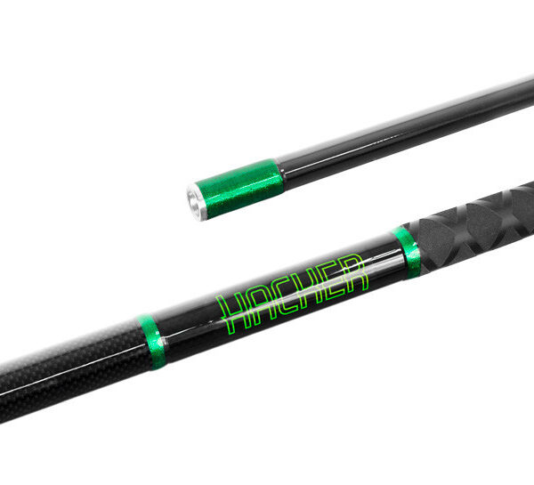 Ручка для підсака Delphin HACKER 210 см 24T карбон телескоп 2 секції NOE FOAM