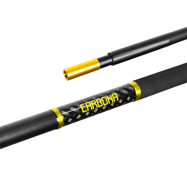 Delphin CARBONA TELE карбонова телескопічна ручка для підсака 180 см NEO FOAM