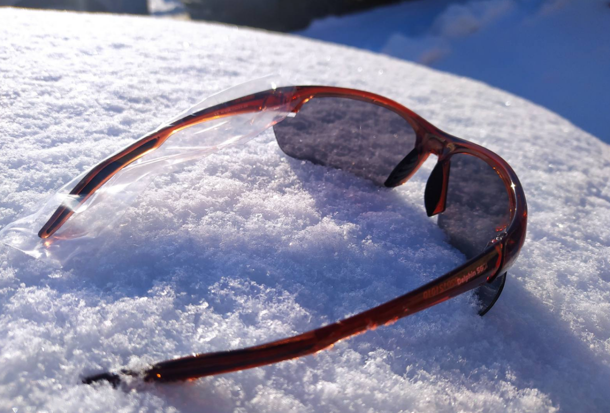 Поляризаційні окуляри Delphin model SG 01 змінні лінзи жовті сірі чохол - Зображення 2