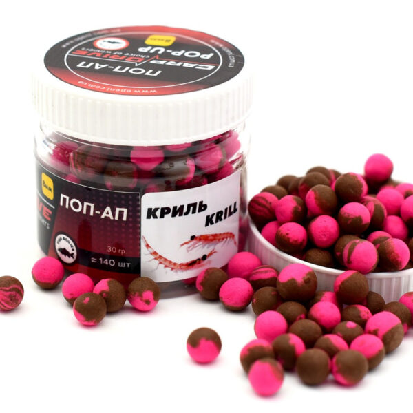 Попап Carp Drive Криль Krill 8 мм плаваючі бойли 30 г