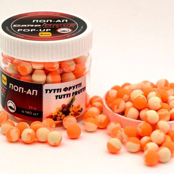 Попап Тутті Фрутті Tutti Frutti Carp Drive 8 мм плаваючі бойли
