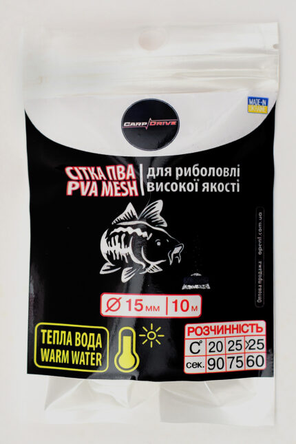 Fishing Drive PVA сітка 15 мм 10 м тепла вода