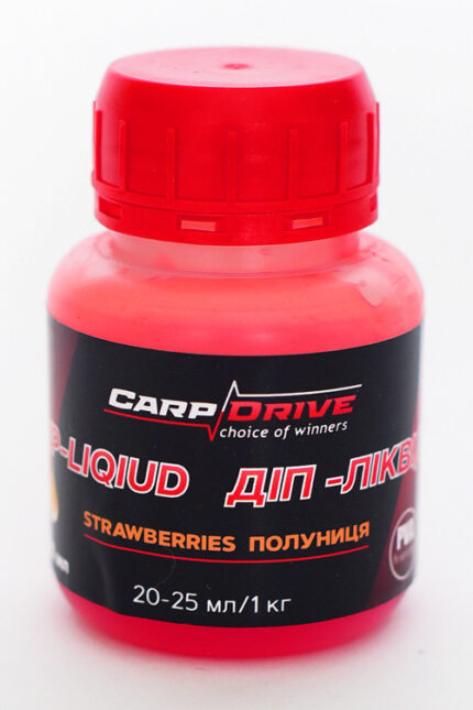 Діп ліквід Carp Drive Strawberry полуниця 100 мл атрактант