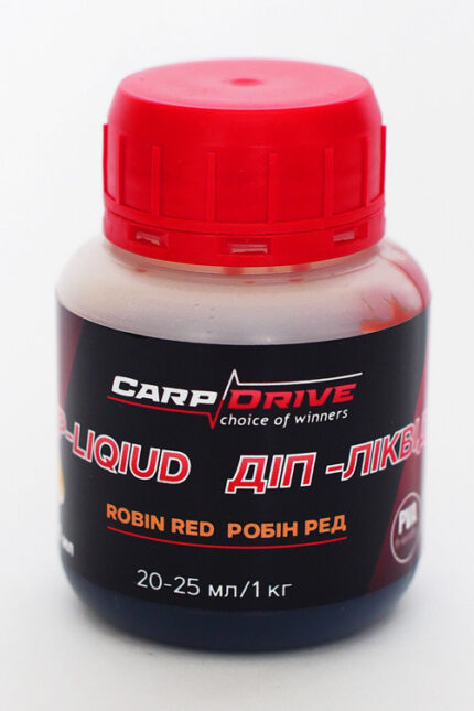Діп ліквід Red Robin robin red робін ред 100 мл Carp Drive для насадки бойлів