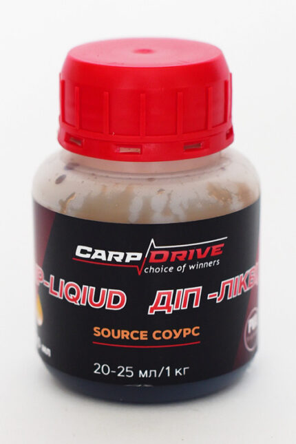 Діп ліквід Source 100 мл Carp Drive атрактант для коропа бойли поп ап пелетс PVA