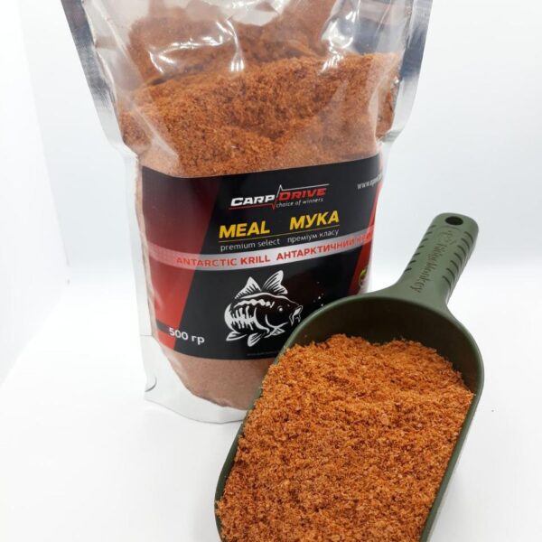 Борошно кріля Antarctic Krill Meal Данія 500 г для бойлів протеїн