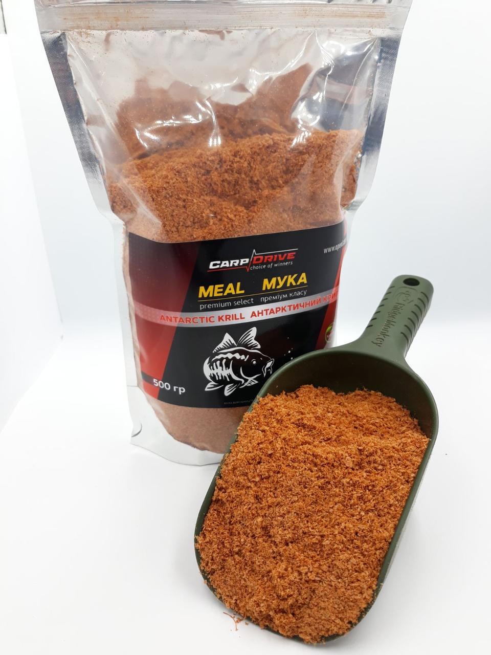 Кріль борошно для бойлов Борошно кріля Antarctic Krill Meal Данія 500 г для бойлів протеїн