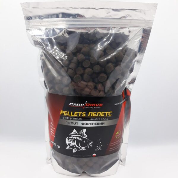 Pellets Carp Drive Trout Mix пелетс короповий 4.5 10 мм 900 г
