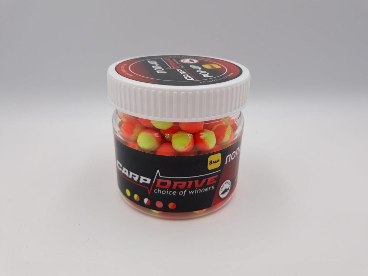 Попап Carp Drive Ананас Персик 8 мм плаваючі бойли - Зображення 2