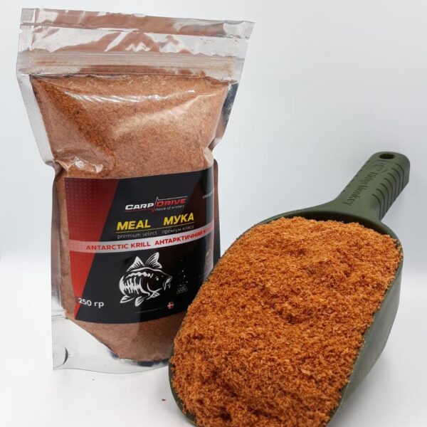 Кріль борошно Carp Drive Antarctic Krill Meal 250 г Данія для бойлів