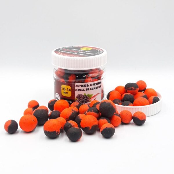 Бойл вафтерс мікс Carp Drive Кріль Ожина 10 14 мм збалансована плавучість