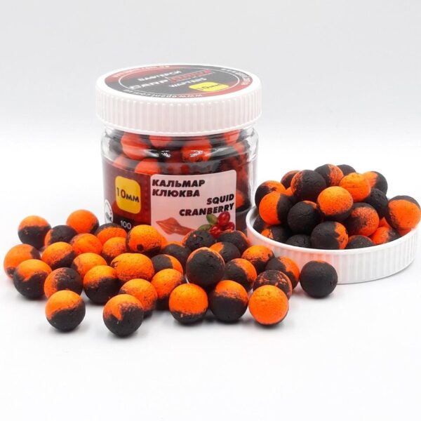 Бойл вафтерс Carp Drive Кальмар Журавлина 10 мм збалансована плавучість