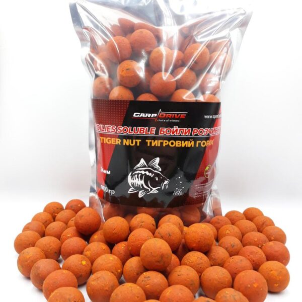 Бойли розчинні Carp Drive Тигровий горіх Tiger Nut 24 мм 900 г