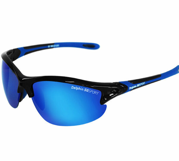 Delphin SG SPORT окуляри поляризаційні сині лінзи UV400 дзеркальні легкі