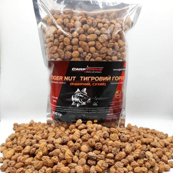 Carp Drive тигровий горіх XXL 12 18 мм 900 г зернова прикормка