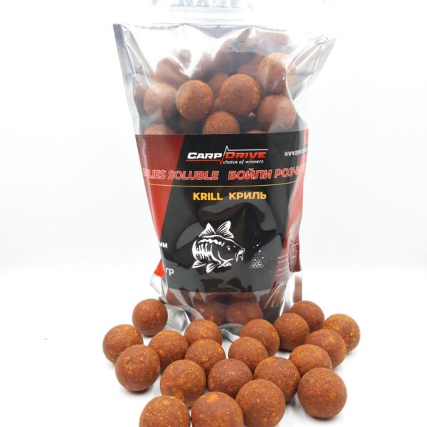Бойли розчинні спортивна серія Кріль Krill 24 мм 500 г коропові