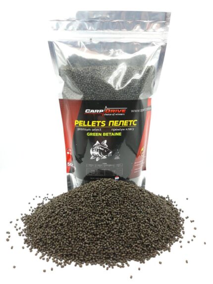 Пелетс Carp Drive Green Betaine преміум 2 мм 500 г