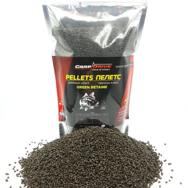Пелетс Carp Drive Green Betaine преміум 2 мм 500 г