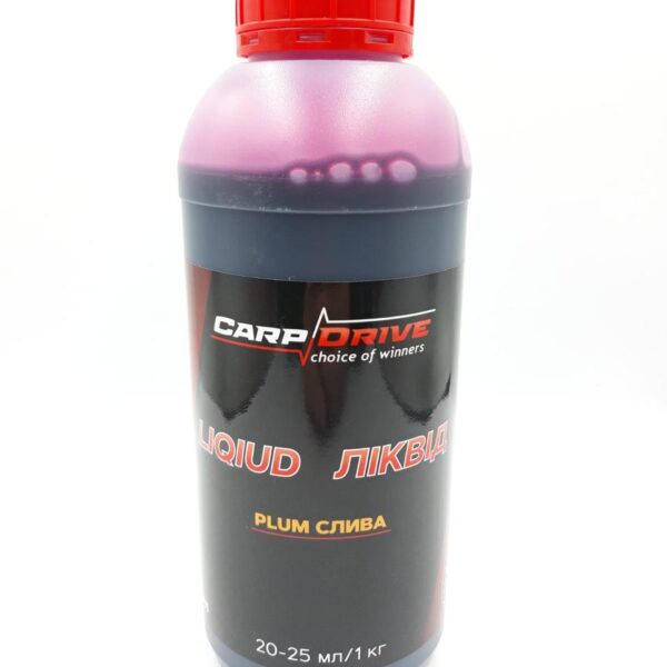 Ліквід Слива Plum 500 мл Carp Drive атрактант прикормка насадка ПВА