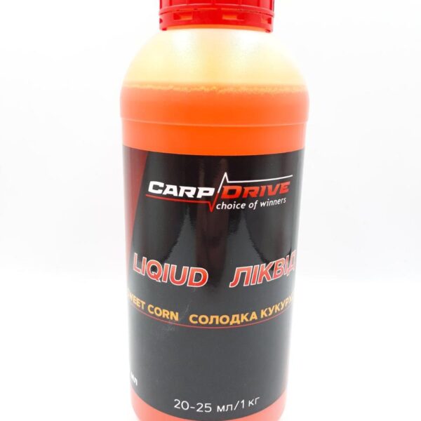 Ліквід Кукурудза Sweet Corn 500 мл Carp Drive атрактант для прикормки насадки ПВА