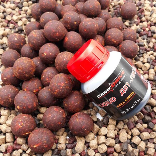 Набір для добової риболовлі в холодній воді осінь весна Squid Krill Carp Drive бойли пелети ліквід