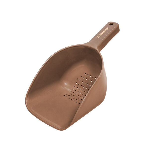 Прикормочна лопатка Delphin DUMPER Holes 30 см 20x14 см пластик отвори відсікання рідини