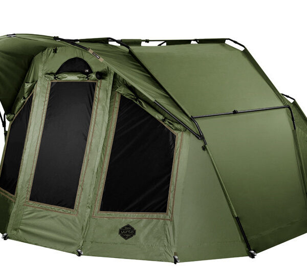 Короповий намет Delphin YURTA NEO ClimaControl 380x310x180 см вентиляція проти конденсату козирок 70 см