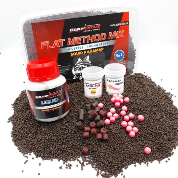 Carp Drive Crayfish рак флет метод мікс рибна серія 5 в 1