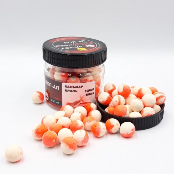Попап Carp Drive Кальмар Криль Squid Krill 10 мм плаваюча насадка короп