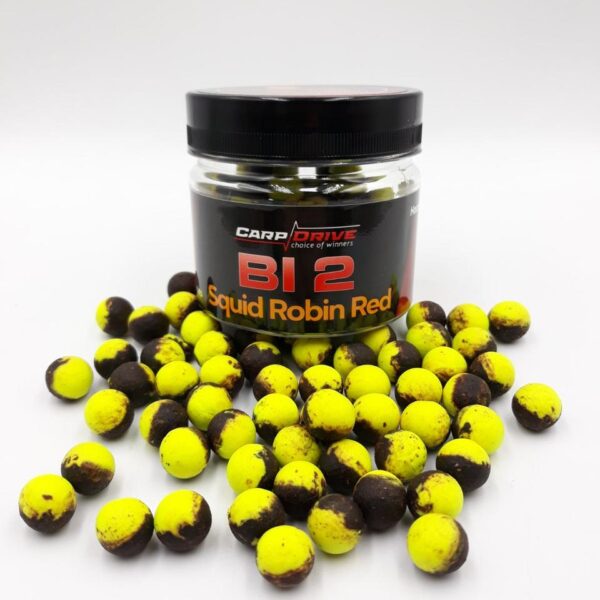 Насадка Balance Bi 2 Squid Robin Red 12мм Carp Drive вафтерс нейтральна плавучість жовтий