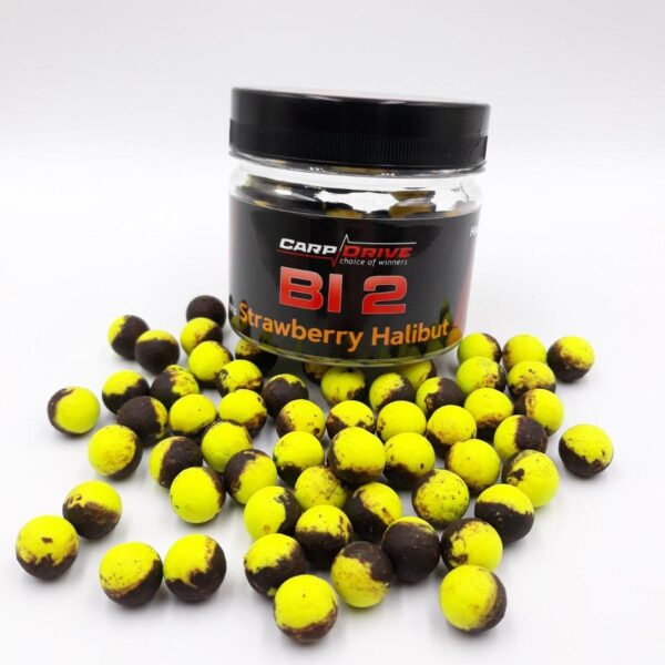 Насадка Balance Bi 2 Strawberry Halibut 12мм Carp Drive вафтерс нейтральна плавучість жовтий