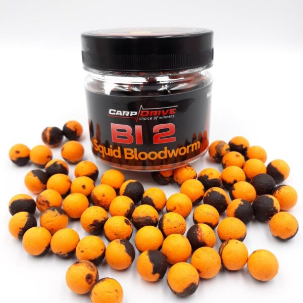 Насадка Balance Bi 2 вафтерси Squid Bloodworm 12 мм Carp Drive золотистий
