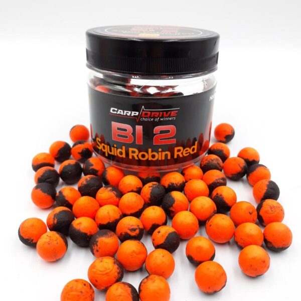 Насадка Balance Bi2 Squid Red Robin вафтерс 12мм Carp Drive помаранчевий