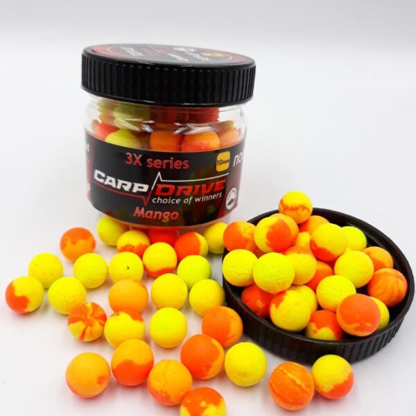 Carp Drive поп ап Mango серія 3X 10 мм набір 3 двоколірні