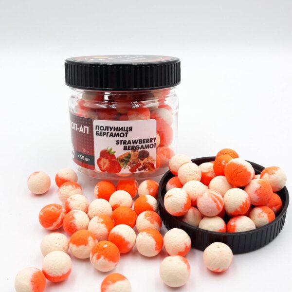 Попап Carp Drive Полуниця Бергамот 10 мм плаваючий бойл поп ап