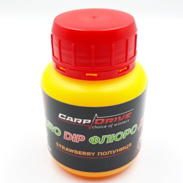Флюро діп Carp Drive Полуниця 100 мл атрактант для бойлів