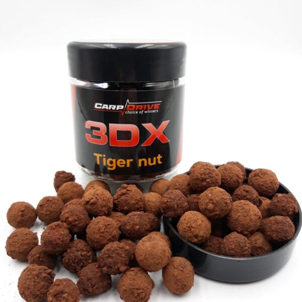 Бойли насадочні Carp Drive 3DX 12 14 мм тигровий горіх Tiger nut 100 г