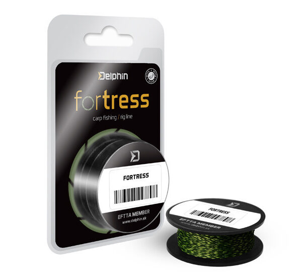 Поводочний матеріал шнур поводочний FIN FORTRESS 20м жовто-зелений 25lbs