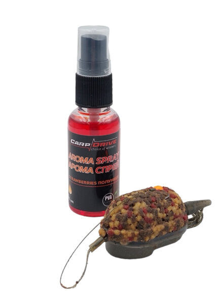 Арома спрей Strawberry Carp Drive 30 мл активатор новинка 2024