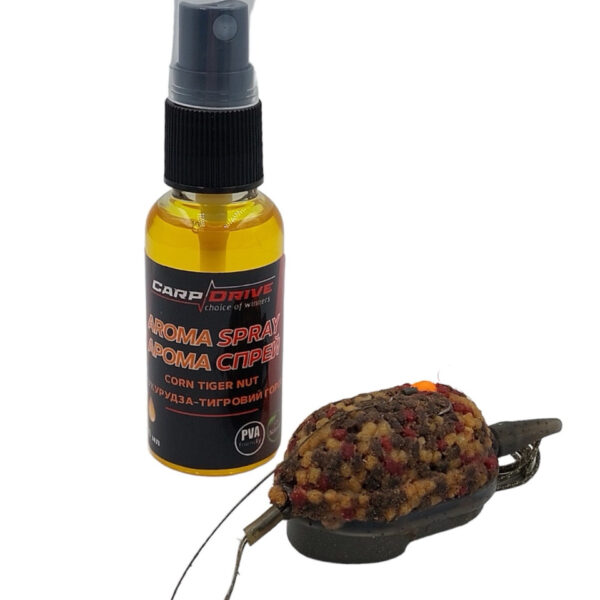 Арома спрей Corn Tiger Nut Carp Drive 30 мл активатор новинка 2024