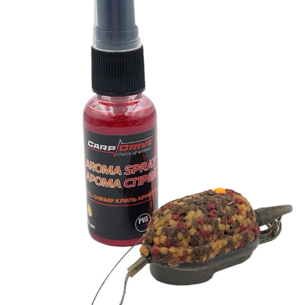 Арома спрей Krill Shrimp Carp Drive 30 мл активатор новинка 2024