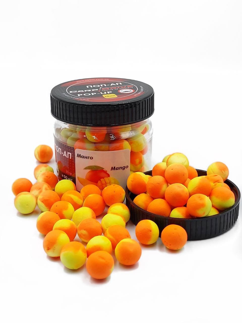 6125276496_pop-ap-dlya Поп-ап для риболовлі Carp Drive Манго Mango 10 мм