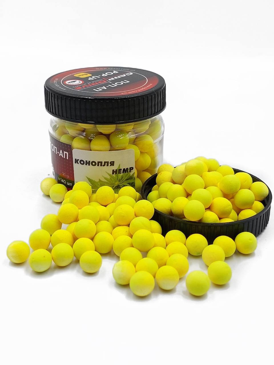 6125278636_bojl-plavayuschij-pop Плаваючий Бойл поп-ап для риболовлі Carp Drive Конопля Hemp 8мм