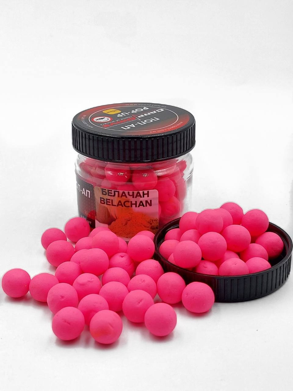 6125278653_pop-ap-dlya Поп-ап для риболовлі Carp Drive Белачан рожевий Belachan pink 10 мм