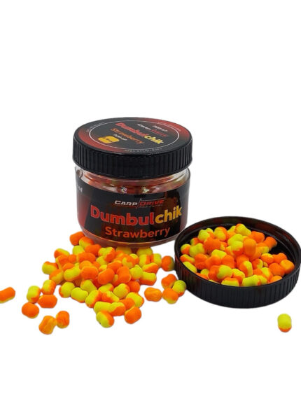 Бойл плаваючий Carp Drive поп ап для риболовлі Dumbulchik Полуниця Strawberry 6х8 мм